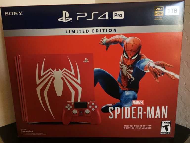 Marvel’s Spider-Man PS4 Pro Bundle Unboxing!